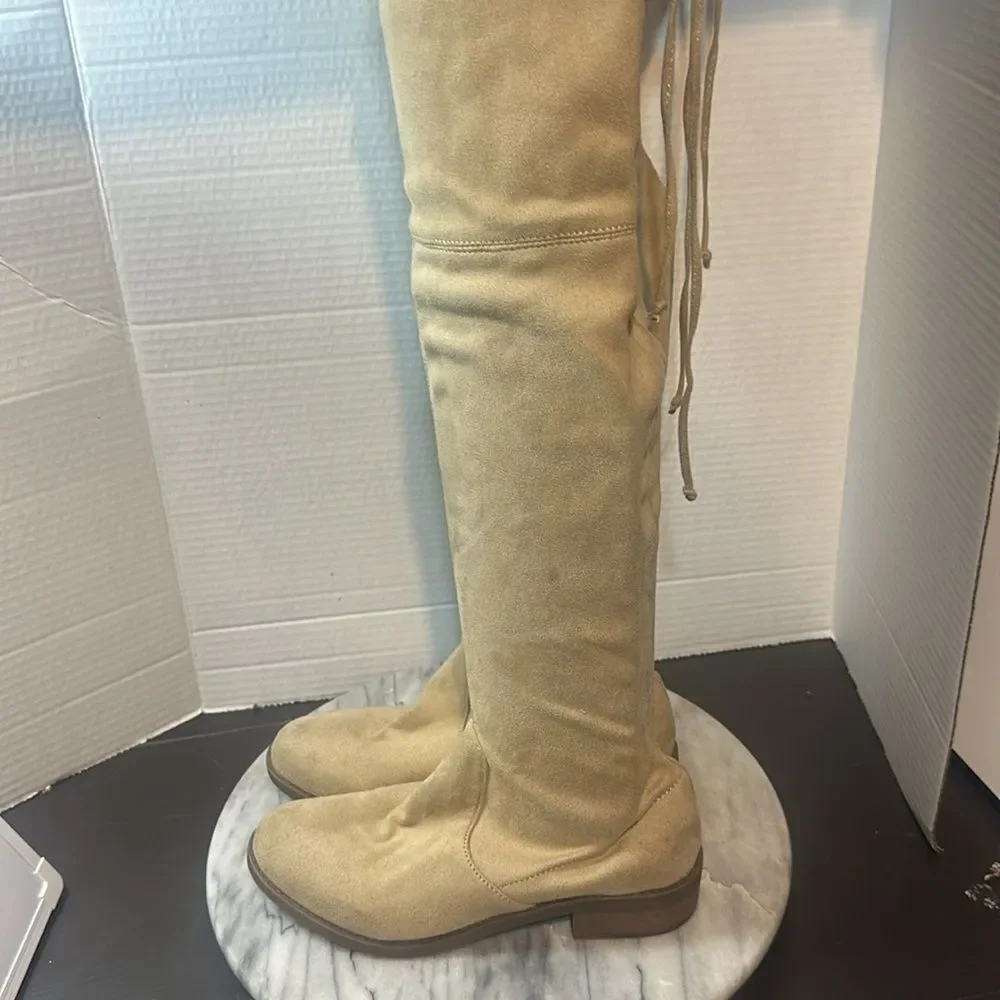 Flat Over knee boot